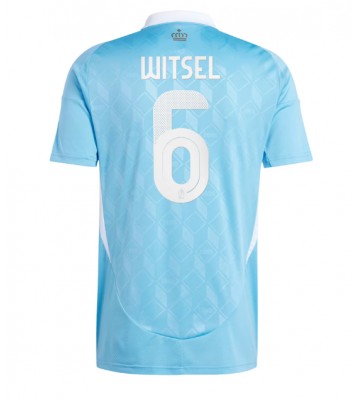 Belgien Axel Witsel #6 Udebanetrøje EM 2024 Kort ærmer